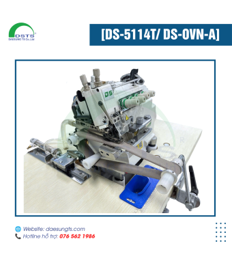Máy Vắt Sổ Gắn Rulo Bo Cổ