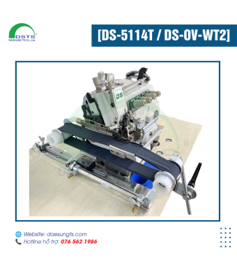Máy Vắt Sổ Gắn Rulo Bo Lưng Quần